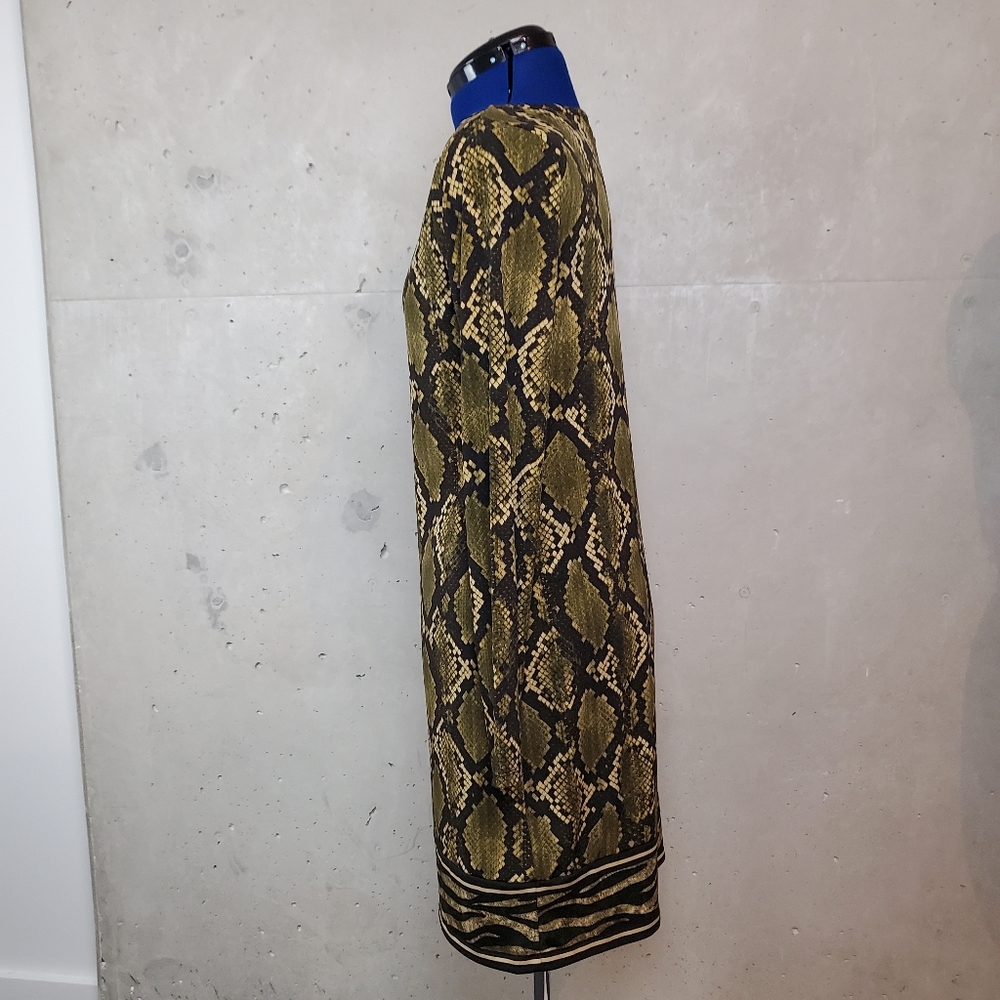 Michael Kors Python Snake Print Long Sleeve Dress… - image 6